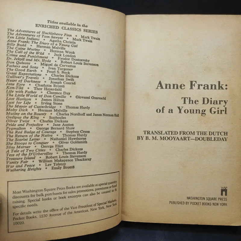 Anne Frank The Diary of a Young Girl รูปที่ 9