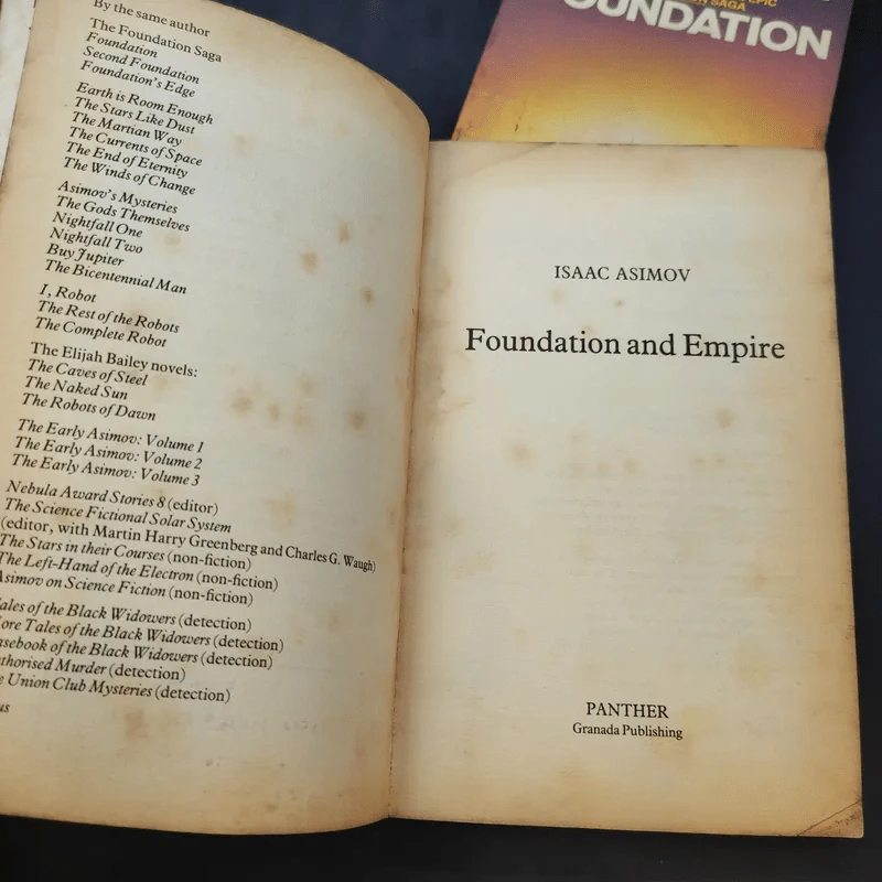 Foundation and Empire + Foundation - Asimov รูปที่ 8