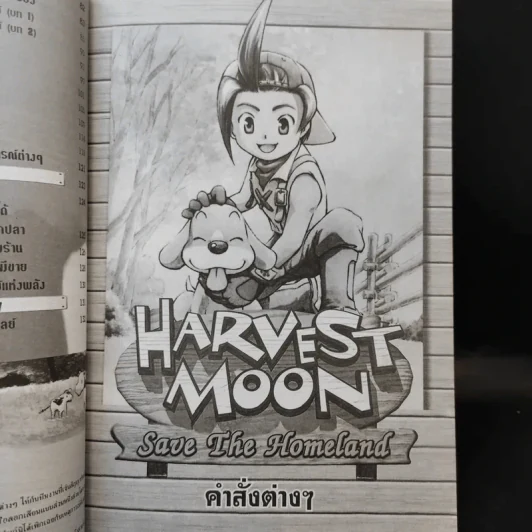 Harvest Moon Save the Homeland ภาคภาษาอังกฤษ คู่มือเฉลยเกม Play Station 2 รูปที่ 10