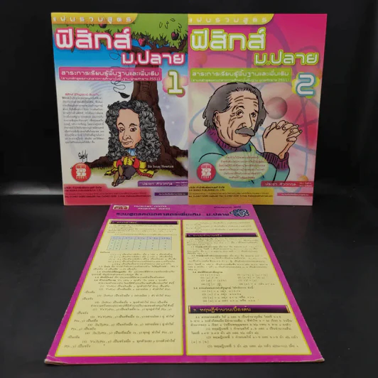 ฟิสิกส์ ม.ปลาย เล่ม 1-2 ฉบับรวมสูตร เล่มบาง รูปที่ 1