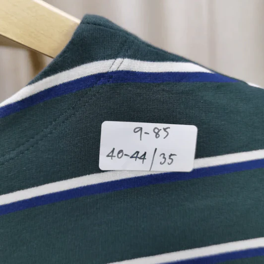 ชุดเดรสสั้นUniqlo ลายแนวนอน อก 40-44 นิ้ว, ยาว 35 นิ้ว รูปที่ 4