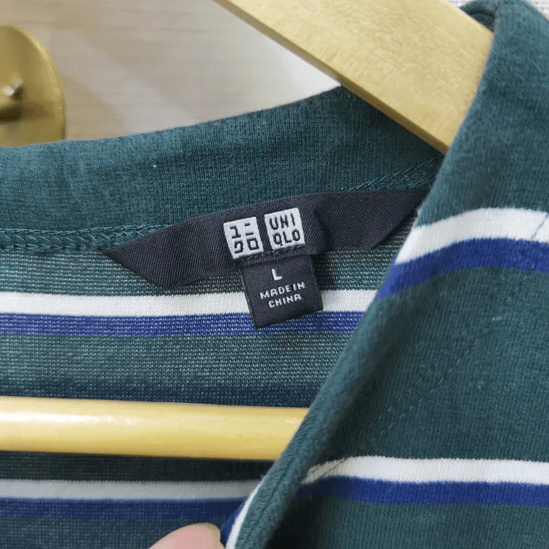 ชุดเดรสสั้นUniqlo ลายแนวนอน อก 40-44 นิ้ว, ยาว 35 นิ้ว รูปที่ 5