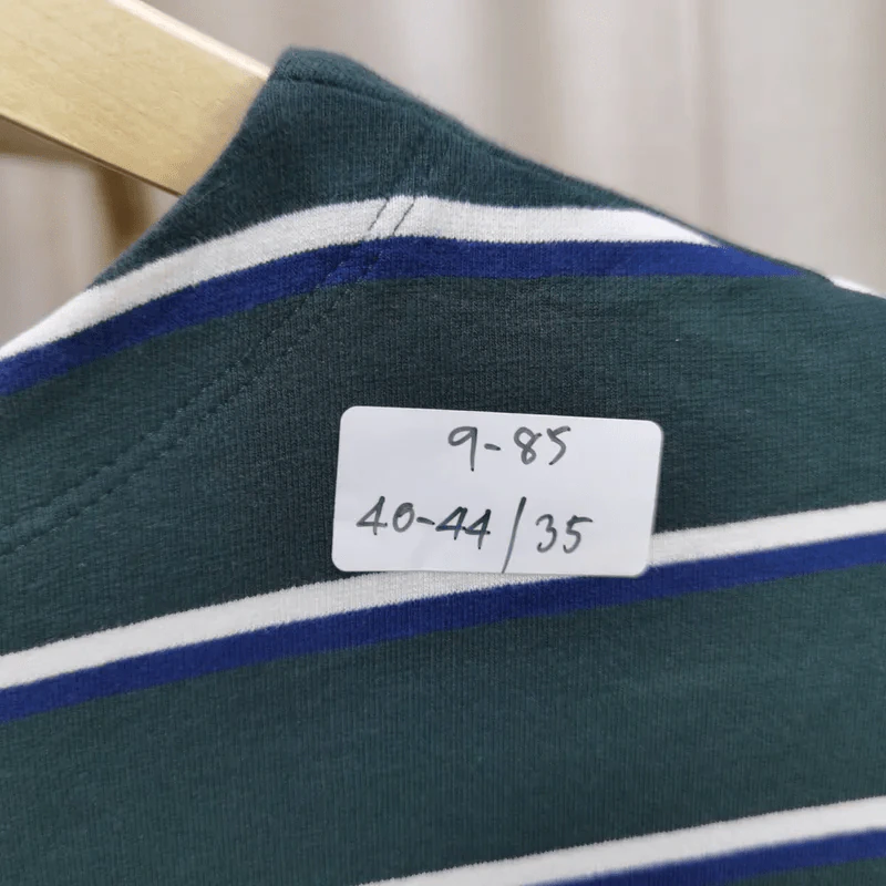 ชุดเดรสสั้นUniqlo ลายแนวนอน อก 40-44 นิ้ว, ยาว 35 นิ้ว รูปที่ 4