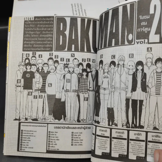 Bakuman บาคุมัง วัยซนคนการ์ตูน เล่ม 5,6,7,11,12,13,15,18,19,20 รูปที่ 12