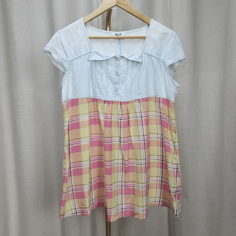 เสื้อ มินิมอล อก 40 นิ้ว, เอว 46 นิ้ว, ยาว 28 นิ้ว รูปที่ 1