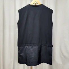 เสื้อแขนกุด สีดำ อก 40-42 นิ้ว, เอว 42 นิ้ว, ยาว 30 นิ้ว รูปที่ 4