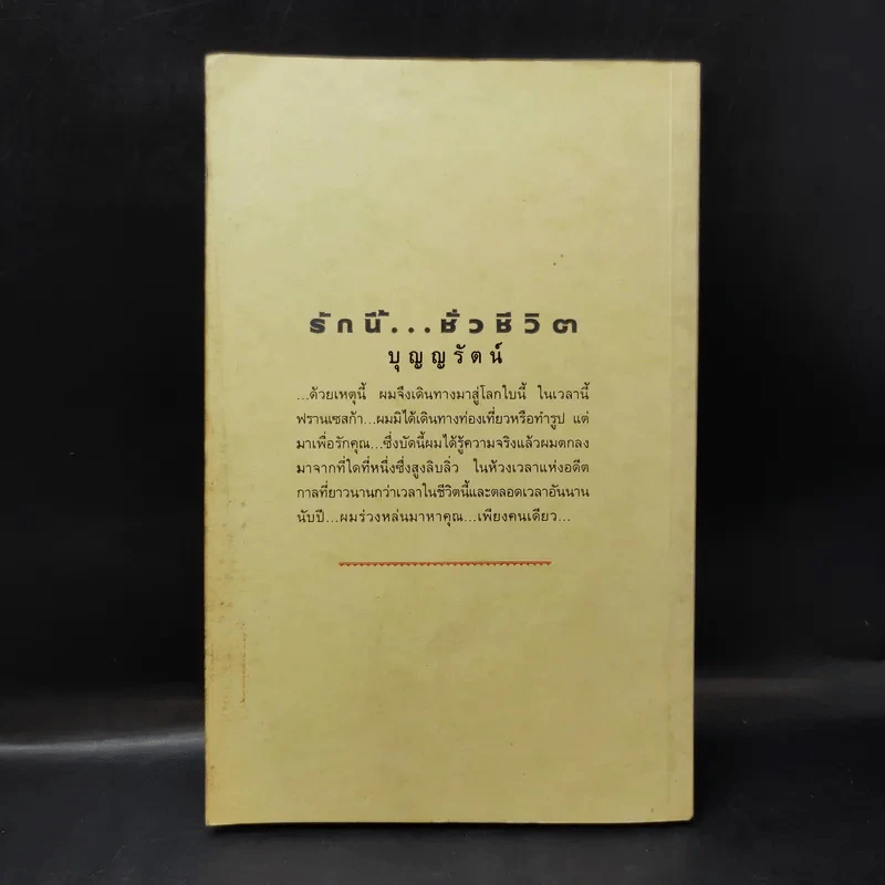 รักนี้ชั่วชีวิต - บุญญรัตน์ รูปที่ 2