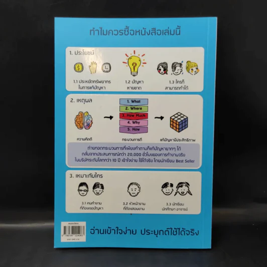 วิธีแก้ปัญหายากให้ง่ายที่คนเก่ง (บริษัทระดับโลก) ใช้ - วิฑูรย์ สูงกิจบูลย์ รูปที่ 2