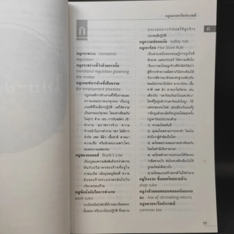 คำฅน หนังสือรวมศัพท์บริหารทรัพยากรมนุษย์ ไทย-อังกฤษ/อังกฤษ-ไทย รูปที่ 9