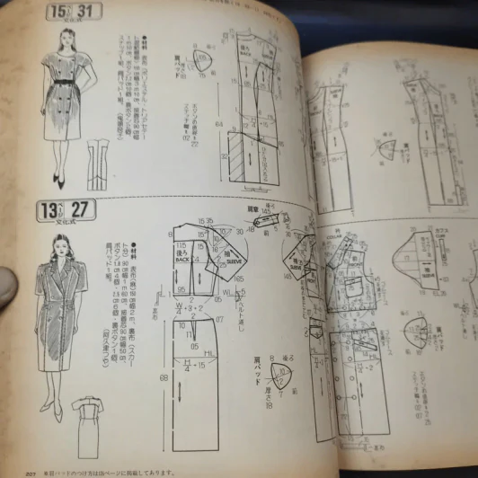 แบบตัดเสื้อภาษาญี่ปุ่น รูปที่ 18