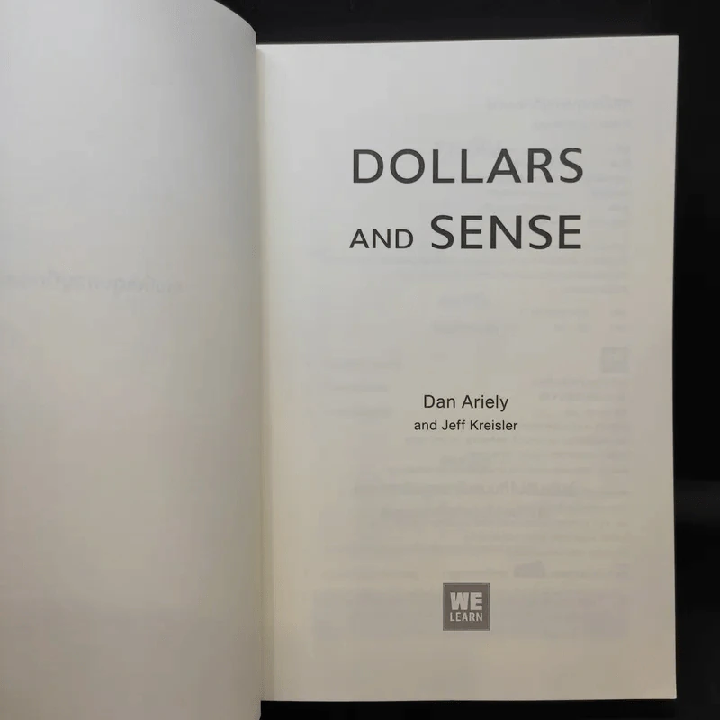คุณมีเหตุผลอยู่กี่ดอลลาร์ - Dan Ariely, Jeff Kreisler รูปที่ 10