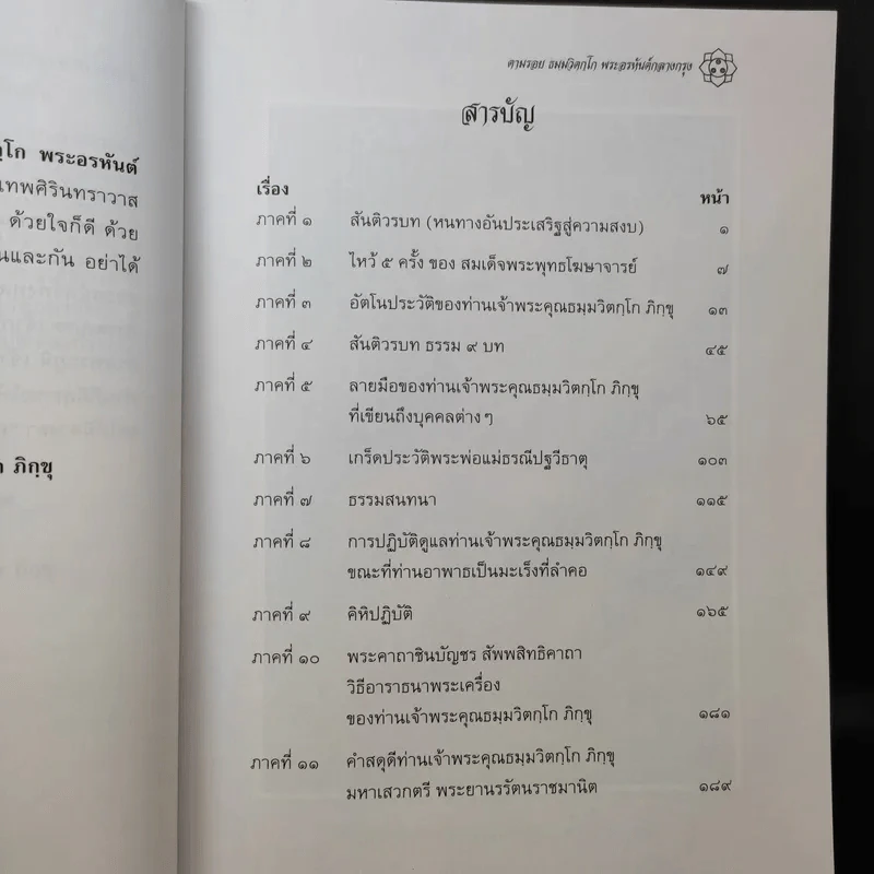 ตามรอย ธมฺมวิตกฺโก พระอรหันต์กลางกรุง รูปที่ 10