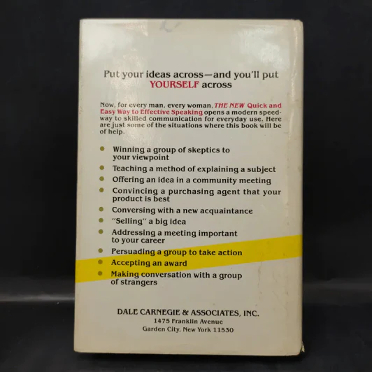 The Quick and Easy Way to Effective Speaking - Dale Carnegie รูปที่ 2