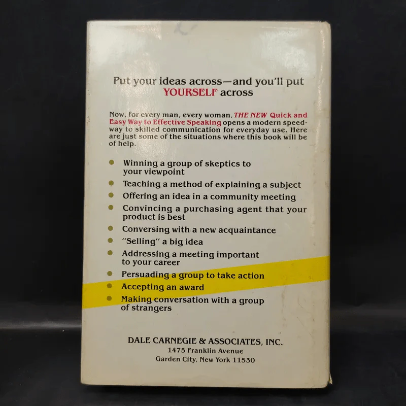 The Quick and Easy Way to Effective Speaking - Dale Carnegie รูปที่ 2