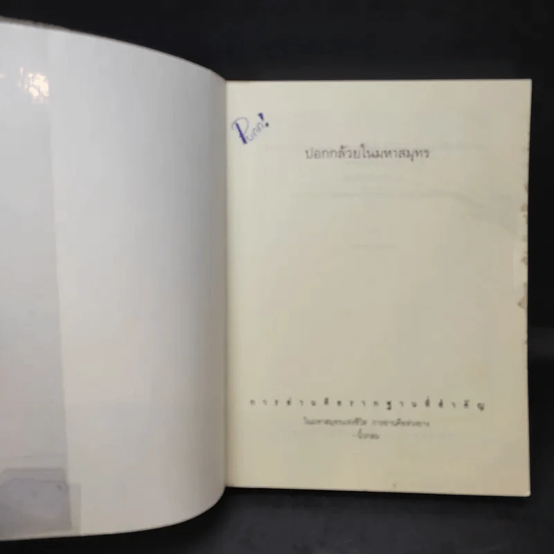 ปอกกล้วยในมหาสมุทร - นิ้วกลม รูปที่ 9