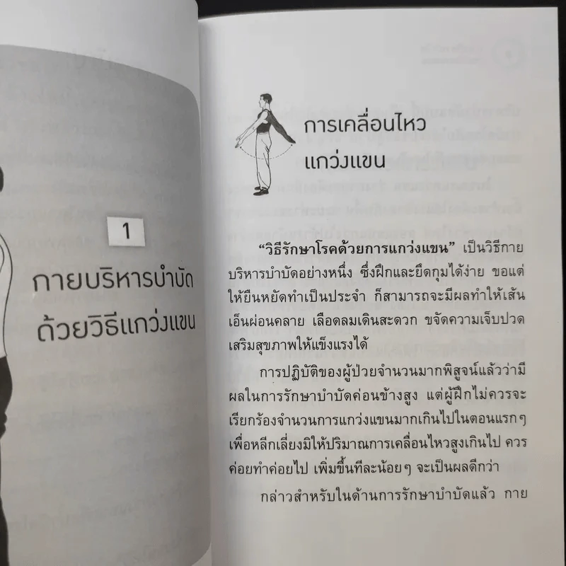 กายบริหารบำบัดด้วยวิธีแกว่งแขน - ศักดิ์ อนุสรณ์ รูปที่ 10