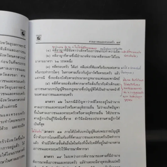 พระราชบัญญัติ จัดตั้งศาลเยาวชนและครอบครัวและวิธีพิจารณาคดีเยาวชนและครอบครัว - พิชัย นิลทองคำ รูปที่ 14