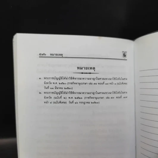 ประมวลกฎหมายวิธีพิจารณาความแพ่ง วิธีพิจารณาความอาญา พระธรรมนูญศาลยุติธรรม รูปที่ 12