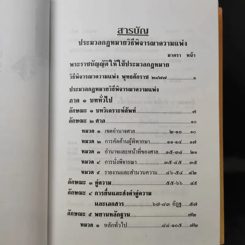 ประมวลกฎหมายวิธีพิจารณาความแพ่ง วิธีพิจารณาความอาญา พระธรรมนูญศาลยุติธรรม รูปที่ 12