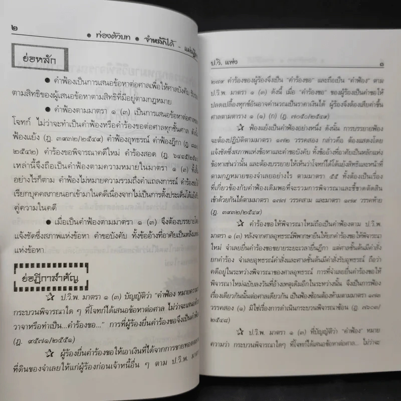 ท่องตัวบท จำหลักได้-แม่นฎีกา ป.วิ.แพ่ง รูปที่ 15