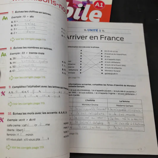 Mobile A1 Methode De Francais + Cahier D'Entrainement รูปที่ 14