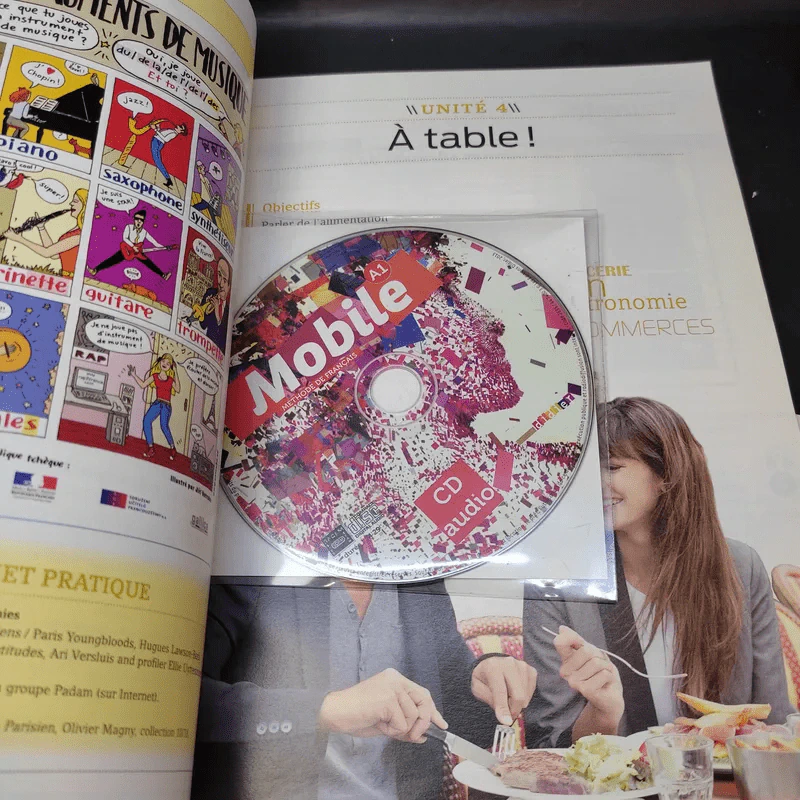 Mobile A1 Methode De Francais + Cahier D'Entrainement รูปที่ 13