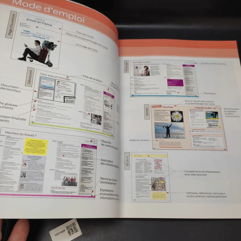 Mobile A1 Methode De Francais + Cahier D'Entrainement รูปที่ 10