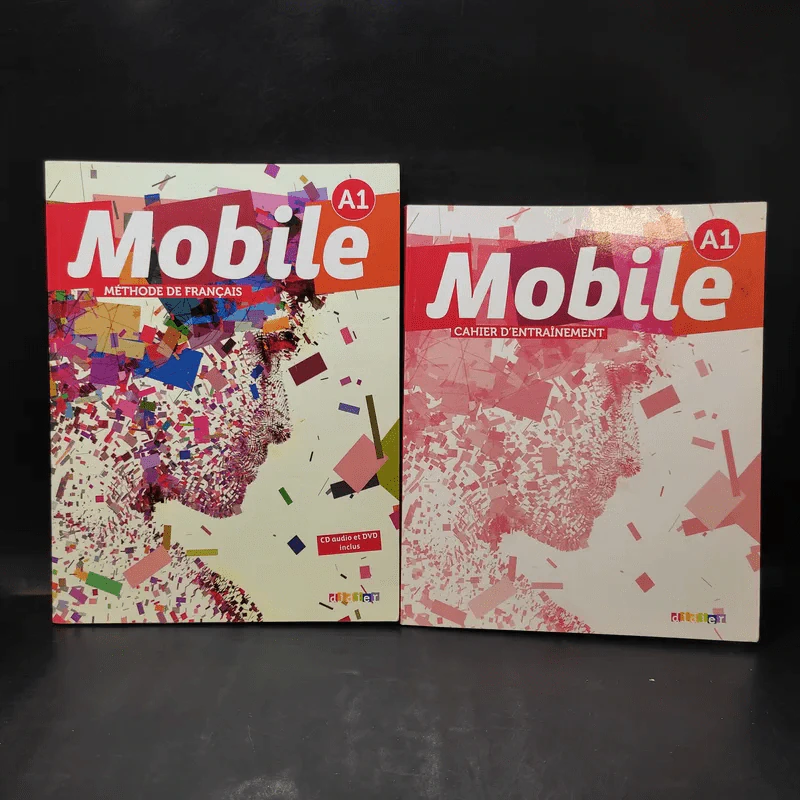 Mobile A1 Methode De Francais + Cahier D'Entrainement รูปที่ 1