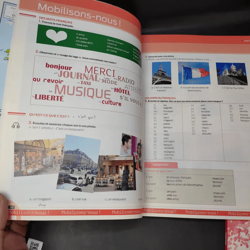 Mobile A1 Methode De Francais + Cahier D'Entrainement รูปที่ 12