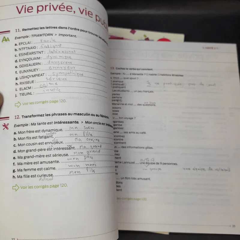 Mobile A1 Methode De Francais + Cahier D'Entrainement รูปที่ 16