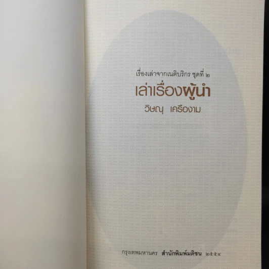 เล่าเรื่องผู้นำ - วิษณุ เครืองาม รูปที่ 8