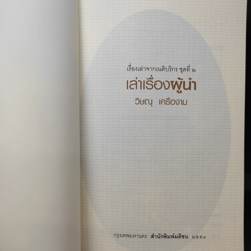 เล่าเรื่องผู้นำ - วิษณุ เครืองาม รูปที่ 8