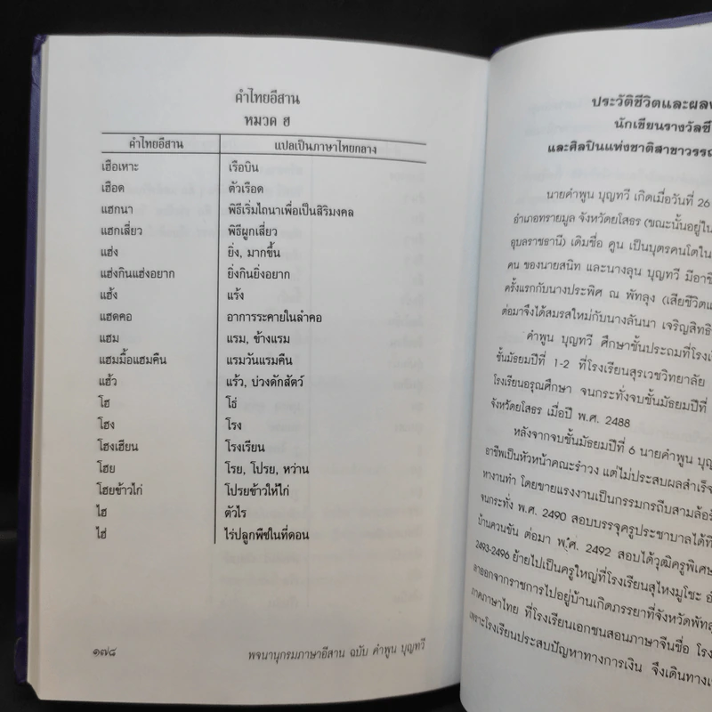 พจนานุกรม ภาษาอีสาน ฉบับ คำพูน บุญทวี - วีระ สุดสังข์ รูปที่ 13