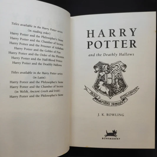 Harry Potter and the Deathly Hallows - J.K.Rowling รูปที่ 9