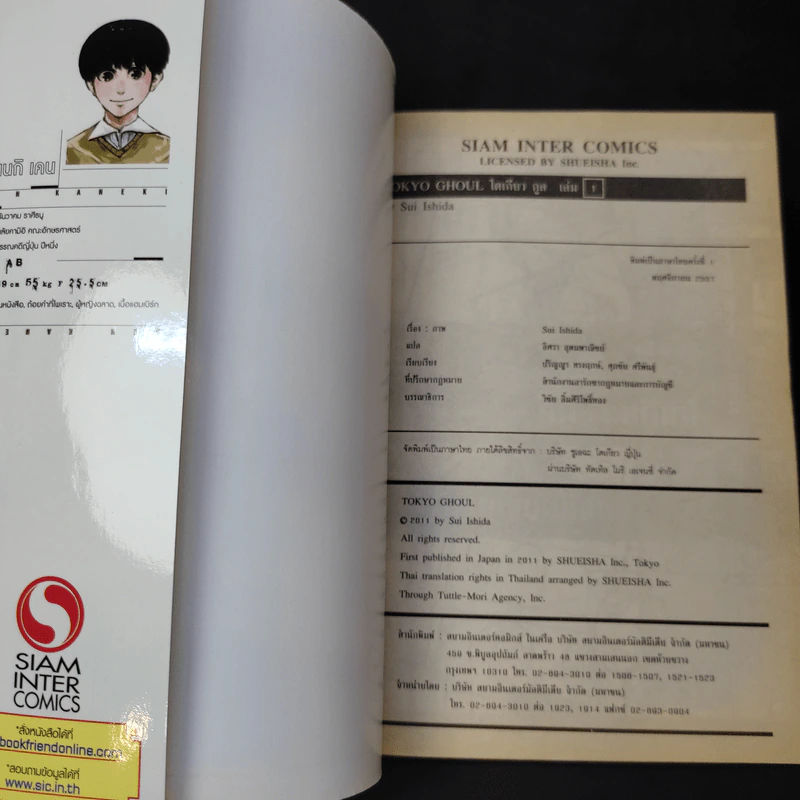 Tokyo Ghoul โตเกียว กูล เล่ม 1 รูปที่ 13