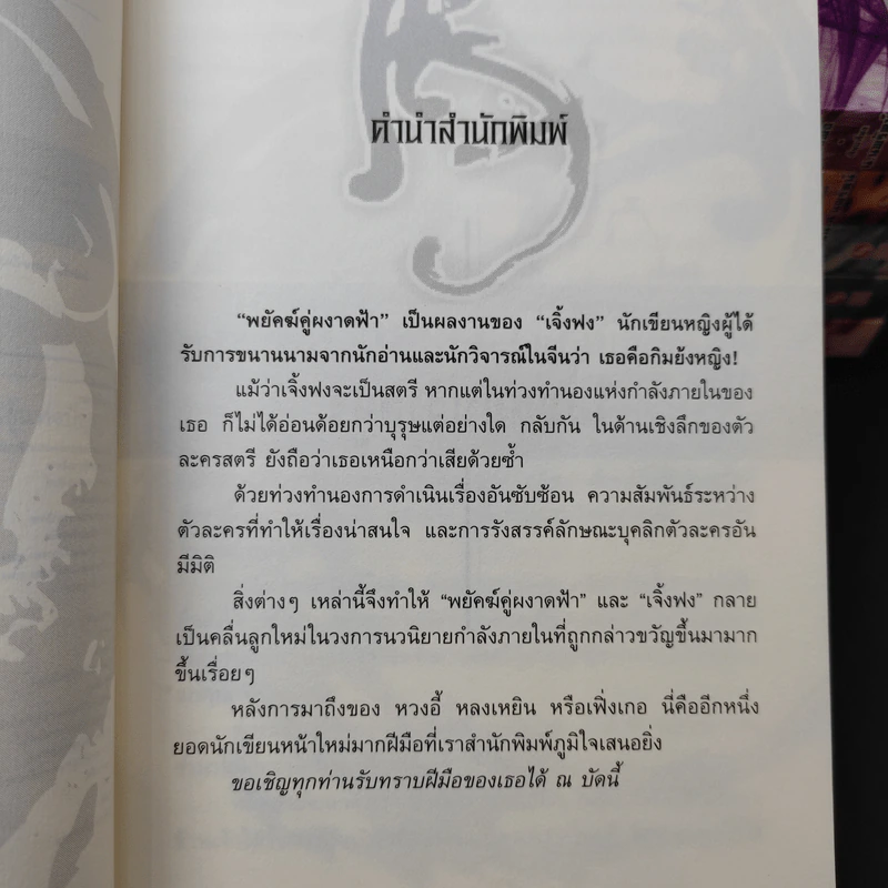 พยัคฆ์คู่ผงาดฟ้า 6 เล่มจบ - น.นพรัตน์ รูปที่ 11