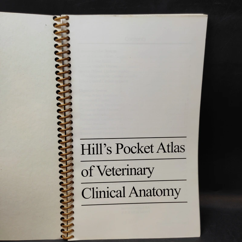 Hill's Pocket Atlas of Veterinary Chinical Anatomy รูปที่ 3