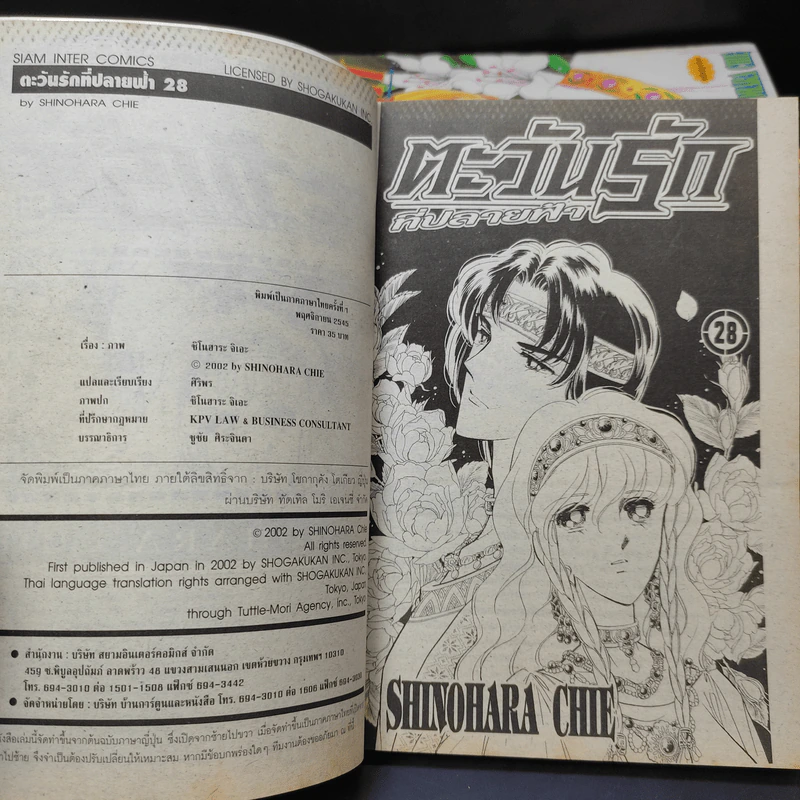 ตะวันรักที่ปลายฟ้า เล่ม 17-19,21-28 รูปที่ 11