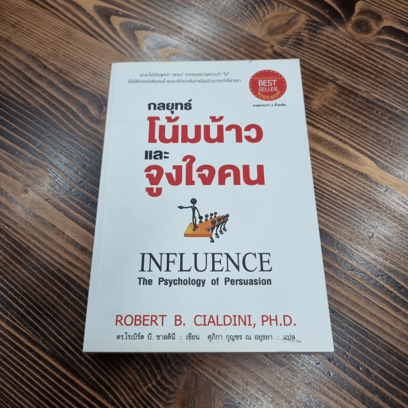 กลยุทธ์โน้มน้าวและจูงใจคน - Robert B. Cialdini (โรเบิร์ต บี. ชาลดินี, ดร.), Ph.D. รูปที่ 1
