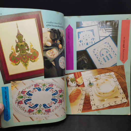 ขวัญเรือน ฉบับงานฝีมือ ฉบับที่ 21 มี.ค.2529 รูปที่ 12