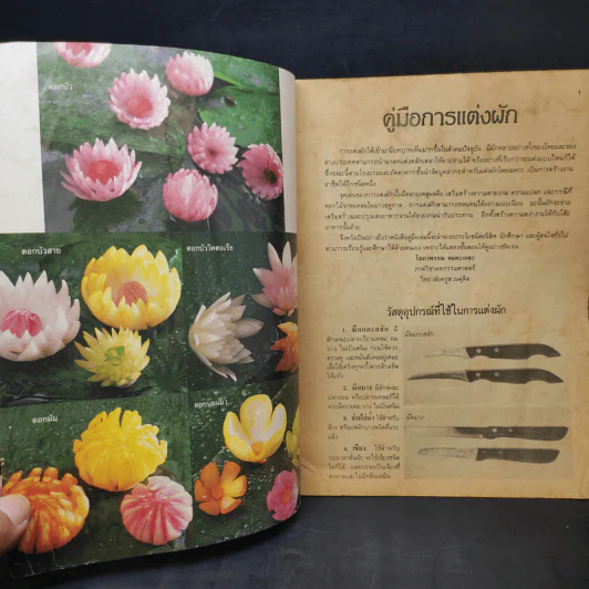 คู่มือการแต่งผัก - อาจารย์โสภาพรรณ อมตะเดชะ รูปที่ 8