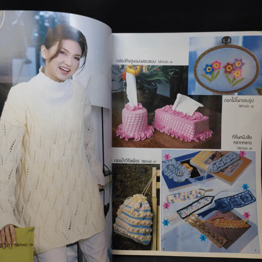 งานฝีมือ ฉบับที่ 164 ม.ค.2541 แอน สิเรียม รูปที่ 9