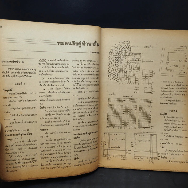 ขวัญเรือน ฉบับงานฝีมือ ฉบับที่ 12 มิ.ย.2528 รูปที่ 8