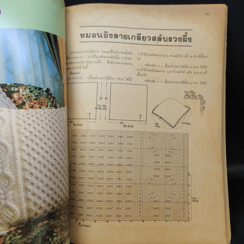 ตำราถักนิตติ้ง ชุดที่ 2 รูปที่ 14