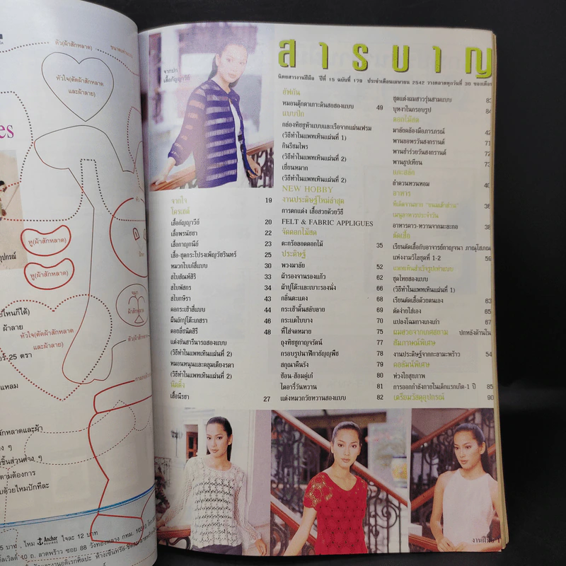 งานฝีมือ ฉบับที่ 179 เม.ย.2542 จอย รินลณี รูปที่ 10