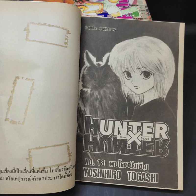 Hunter X Hunter ฮันเตอร์ X ฮันเตอร์ เล่ม 5,6,7,8,9,10,11,12,14,15,16,18 รูปที่ 9