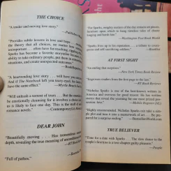 Dear John + The Best of Me + At First Sight - Nicholas Sparks รูปที่ 15