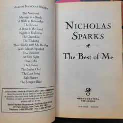 Dear John + The Best of Me + At First Sight - Nicholas Sparks รูปที่ 17