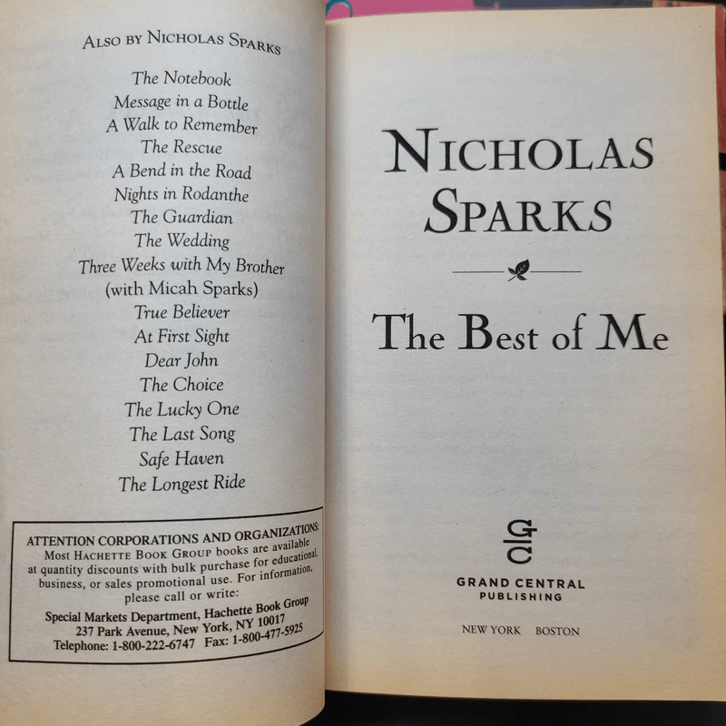 Dear John + The Best of Me + At First Sight - Nicholas Sparks รูปที่ 17