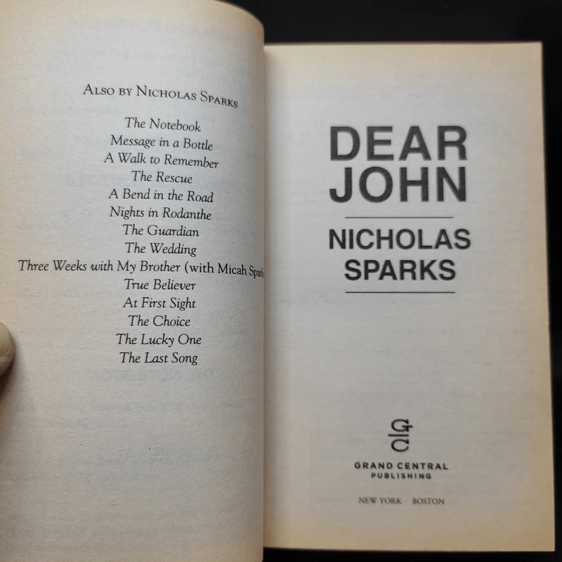 Dear John + The Best of Me + At First Sight - Nicholas Sparks รูปที่ 21